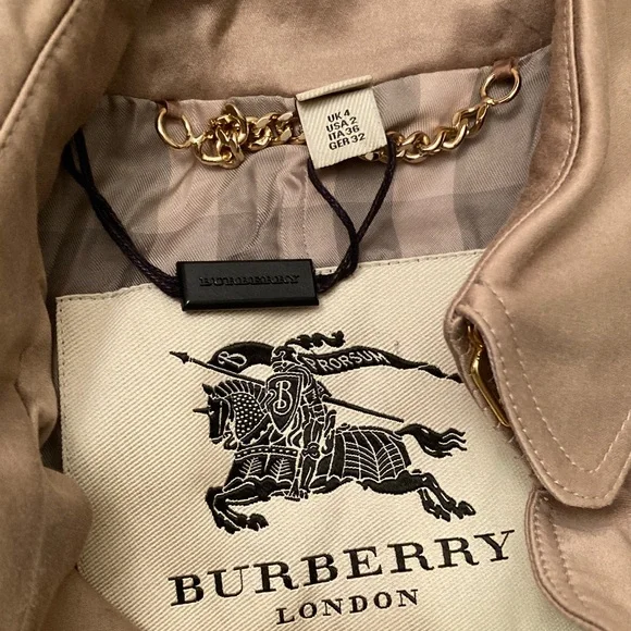Burberry Beige Trench Coat